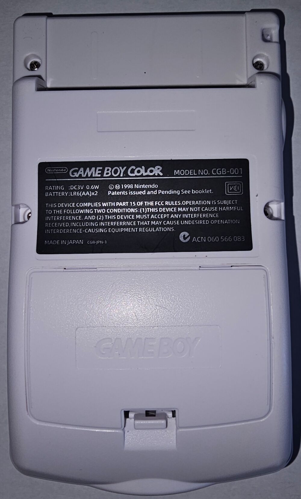 Nintendo Gameboy Color Consoles et jeux vidéos