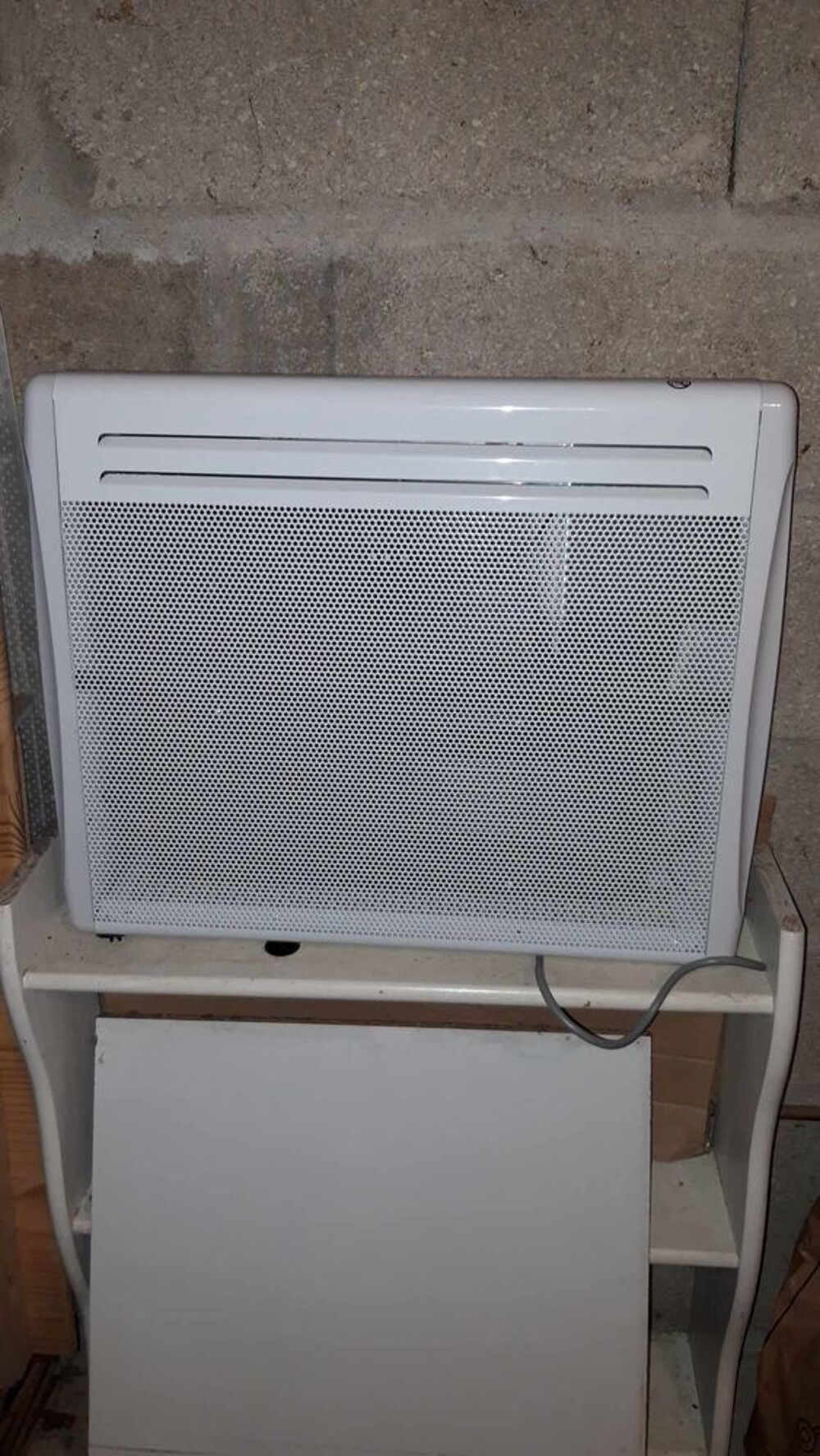Radiateur &eacute;lectrique 1000 W Neomia horizontal blanc Bricolage
