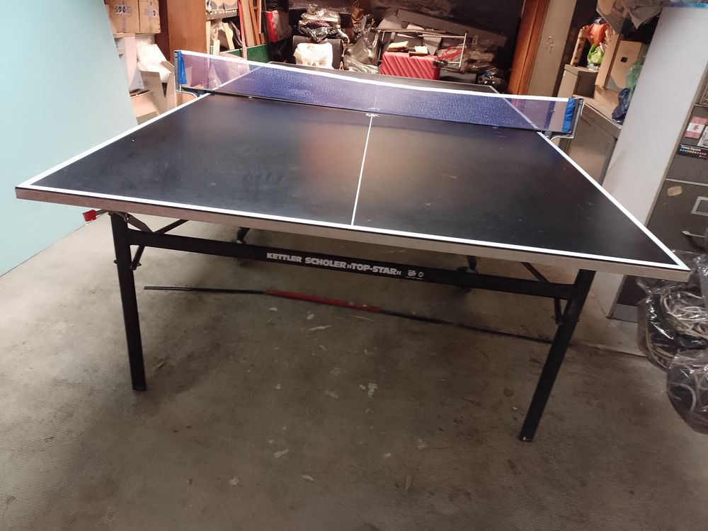 une table de ping pong Sports