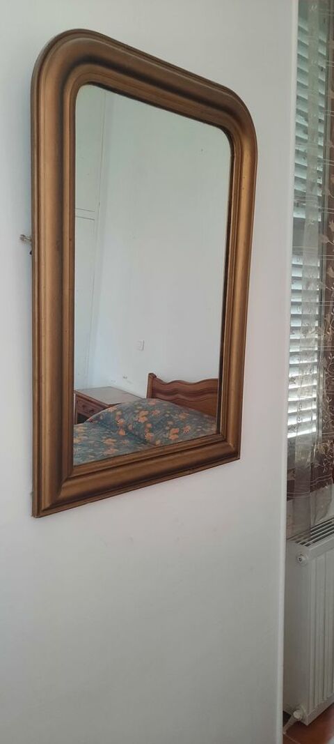Ancien miroir style Louis Philippe doré 70 Marseille 5 (13)