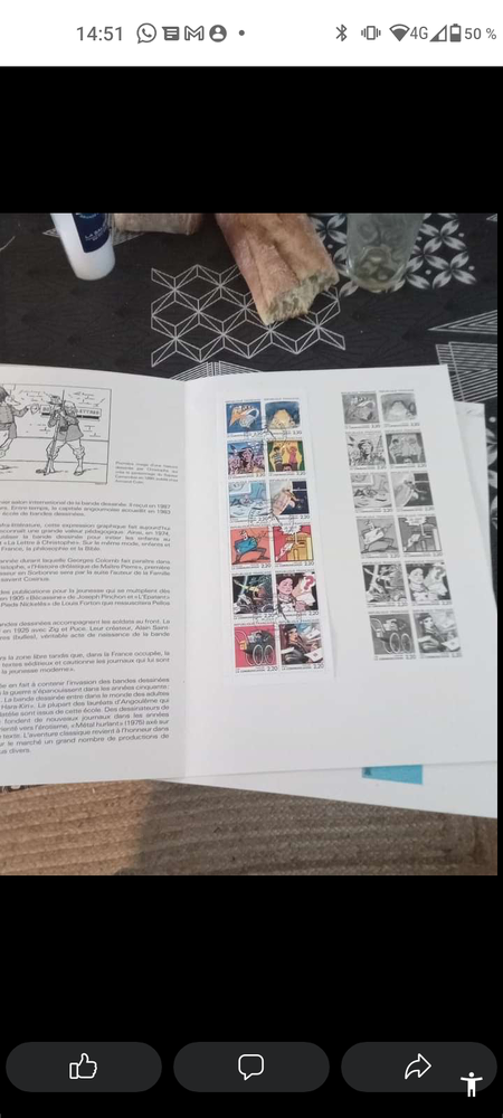 Timbre pour collection 