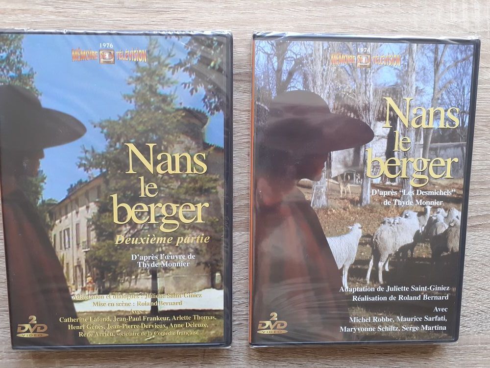 " NANS LE BERGER " 4 DVD neufs sous blister. DVD et blu-ray