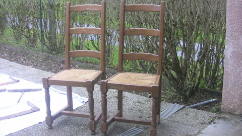 2 chaises  chene paille 10 Belval-sous-Châtillon (51)