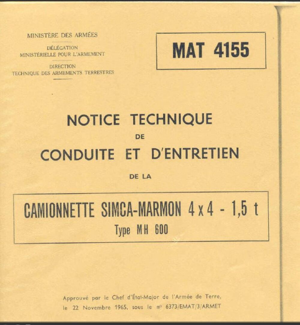 Manuels d'atelier v&eacute;hicules militaires WW2 et apr&eacute;s 
