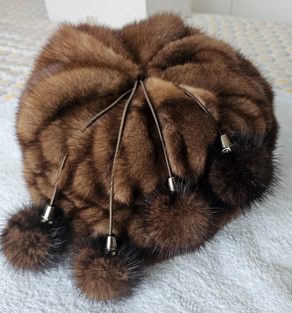 Toque en fourrure Fur Company taille M Vêtements