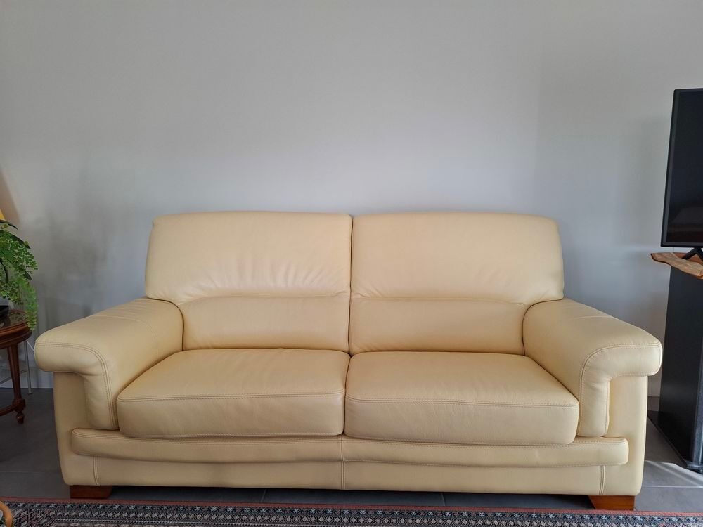 Canap&eacute; cuir 
Meubles