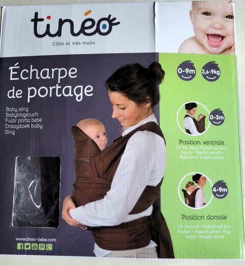 ECHARPE DE PORTAGE pour bébé - TINEO 23 Toulouse (31)