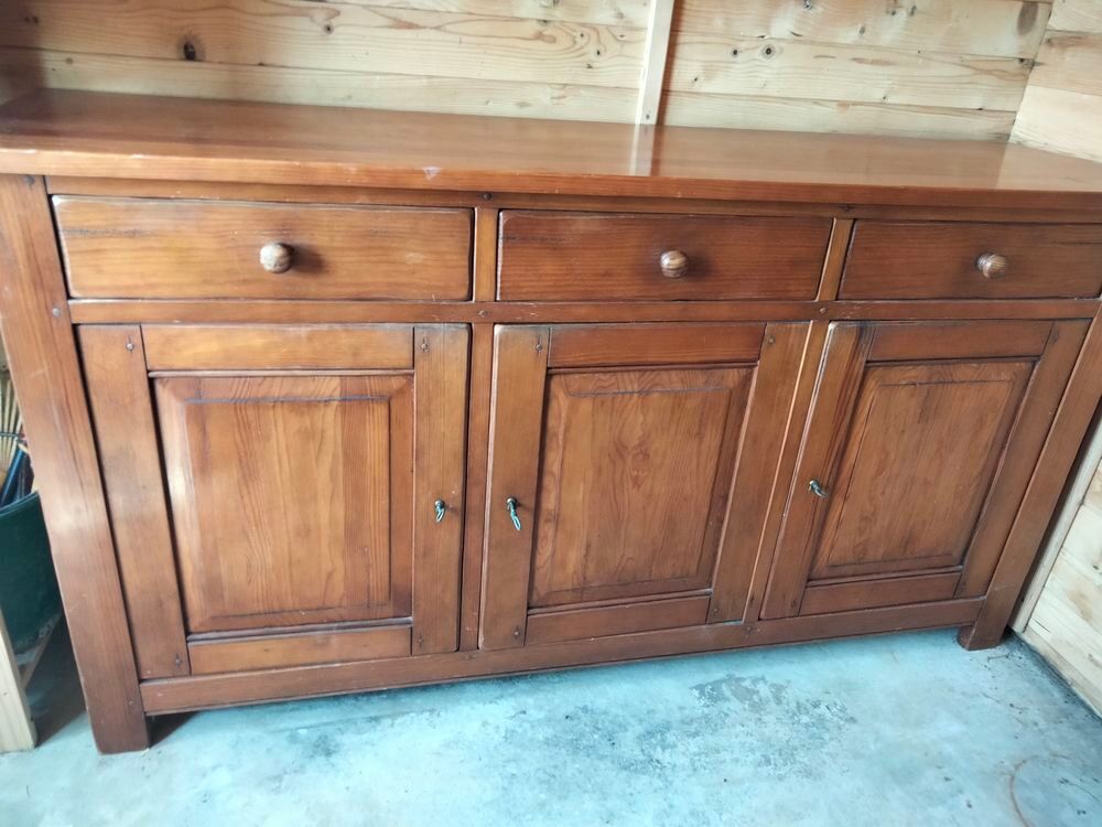 bahut en pin 3 portes Meubles