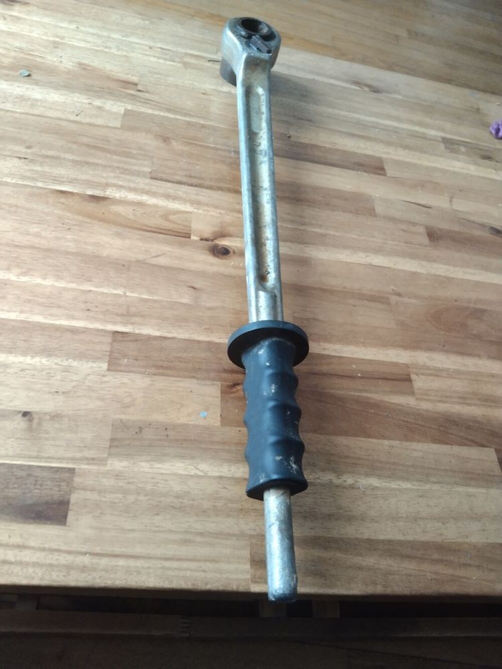 clef &agrave; cliquet rochet traversant double , 38 Bricolage