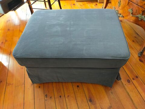 Pouf coffre EKTORP IKEA 50 Vichy (03)