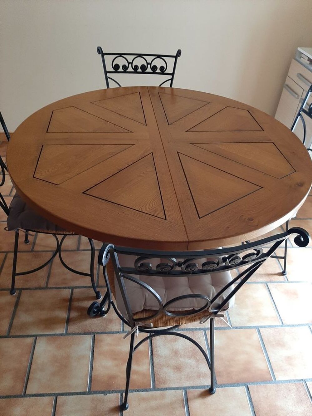 table +chaises Meubles