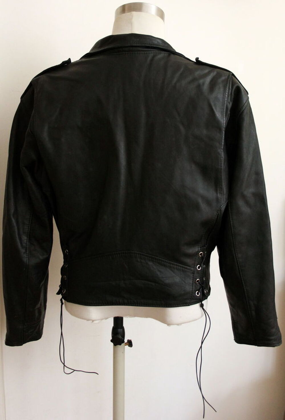 Blouson perfecto cuir vintage 80 T.L Vêtements