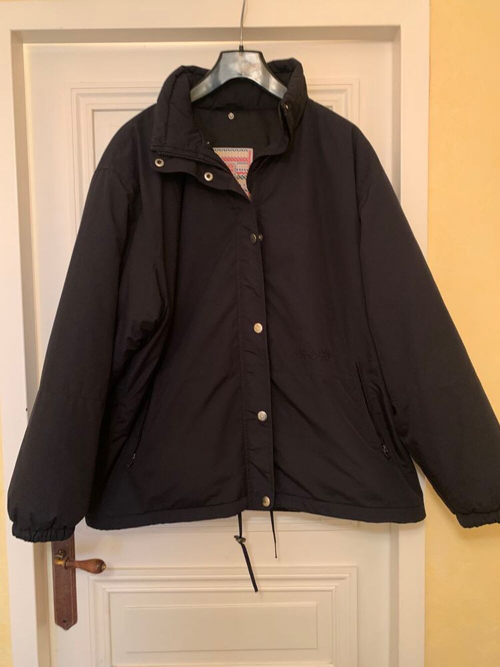 ANORAK CHAUD NOIR - Vêtements