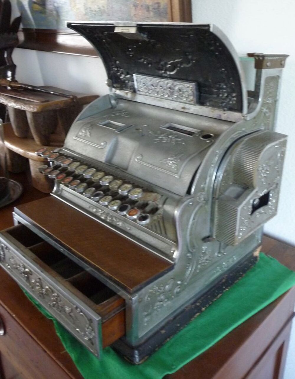 Caisse de comptoir "National" de 1914 Décoration