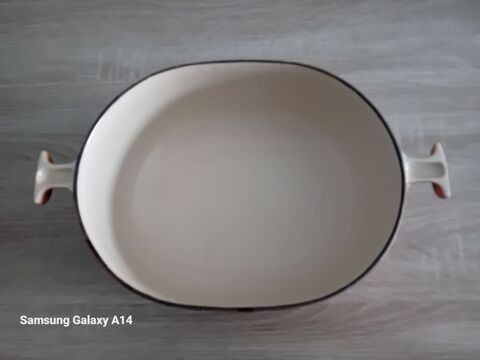 COCOTTE OVALE LE CREUZET 29 CM AVEC COUVERCLE 130 Roanne (42)