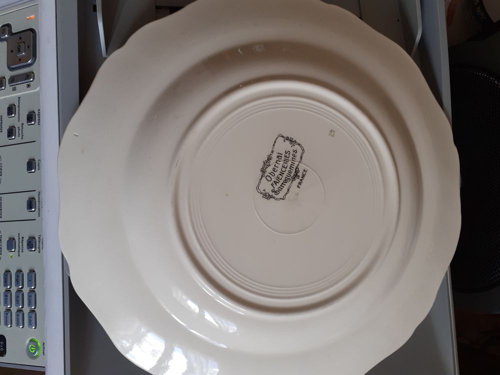 ASSIETTE CREUSE DIAMETRE 25CM OBERNAI Décoration