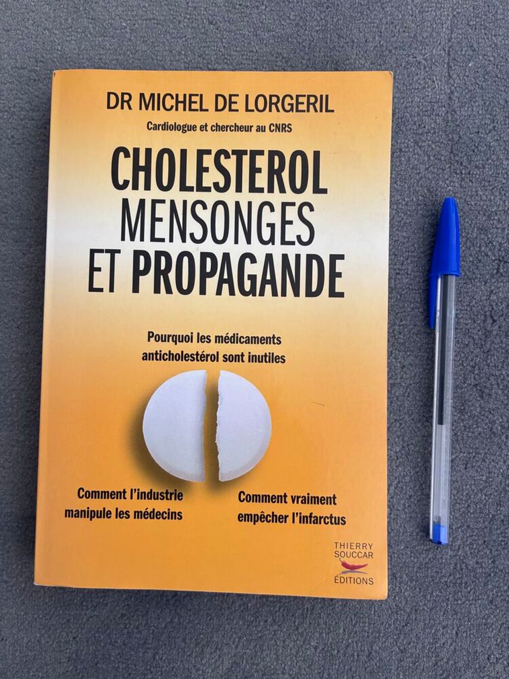 livre cholest&eacute;rol, mensonges et propagande Livres et BD