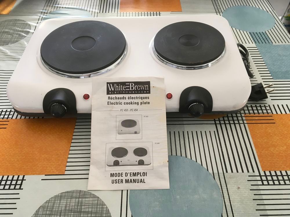 Rechauds electriques 2 points de cuisson Cuisine
