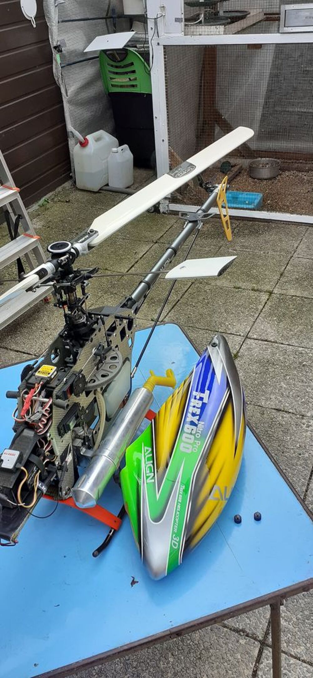 h&eacute;lico trex 600 Sports