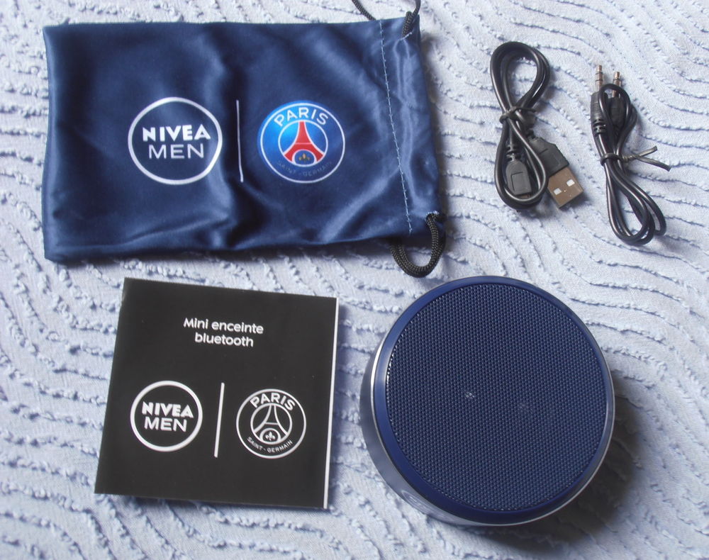 Mini Enceinte portable Bluetooth Nivea for Men / PSG NEUVE
Audio et hifi