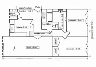  Appartement à louer 1 pièce 75 m² Sète