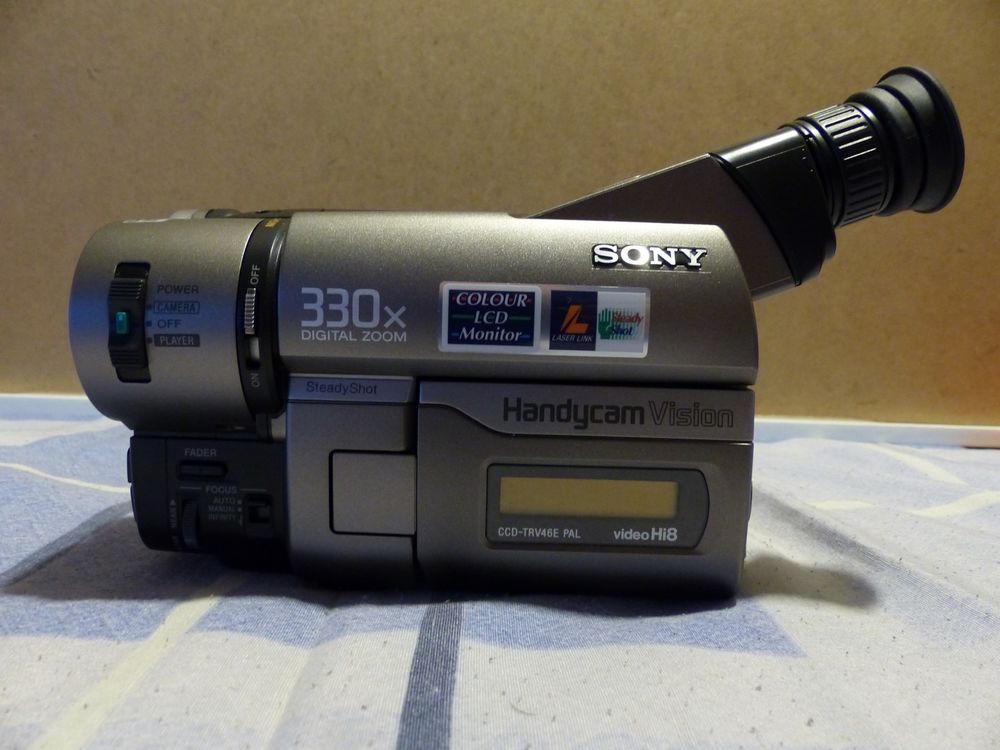Cam&eacute;scope SONY CCD-TRV46E Vid&eacute;o8 HI8 PAL Photos/Video/TV