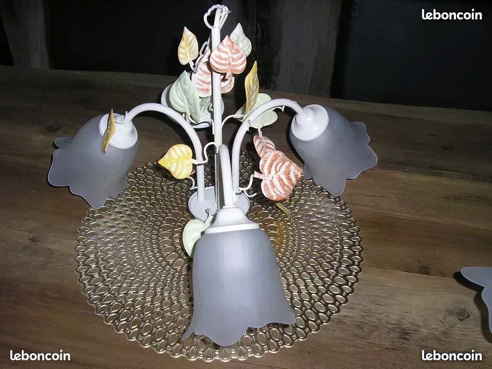 Lustres Tulipes et Fleurs Décoration