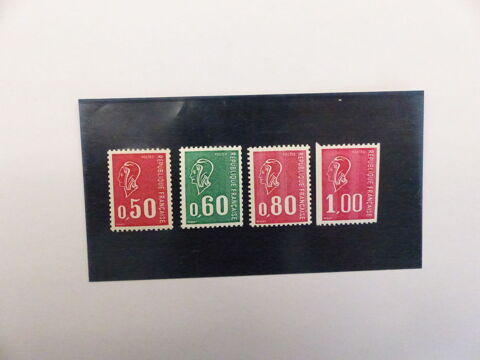 TIMBRES  A  N  ROUGE  AU  DOS  NEUFS ** 12 Le Havre (76)