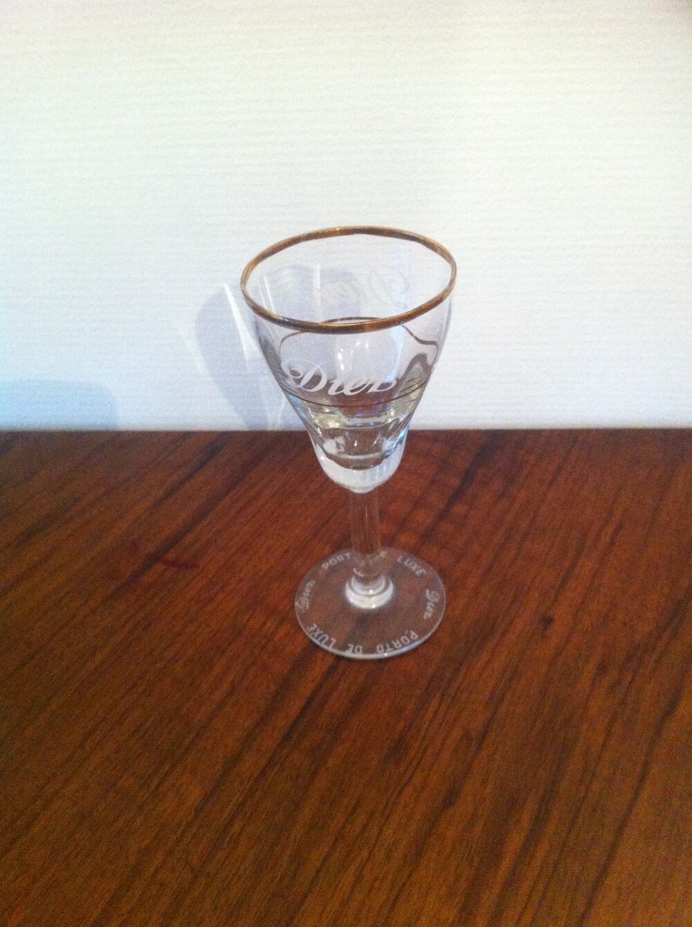 Verres &agrave; Porto publicitaire ann&eacute;es 1950 