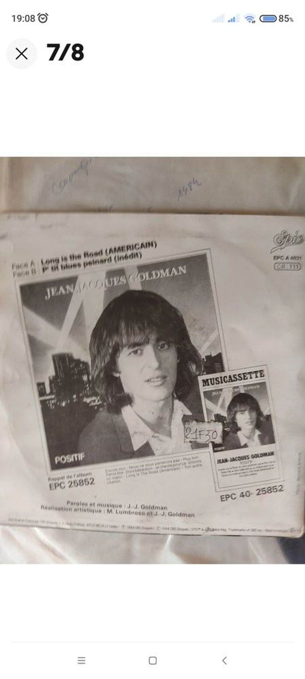 Vinyl ' CADEAU DE LA VIE '.
Compilation de 2 vinyl 33t CD et vinyles