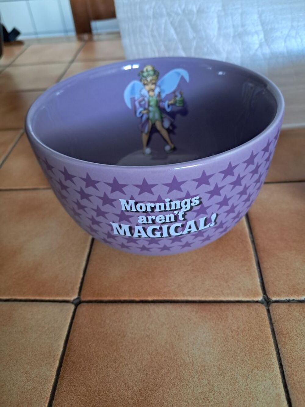 Bol Minnie F&eacute;e clochette Disney parc store caf&eacute; manga anime 