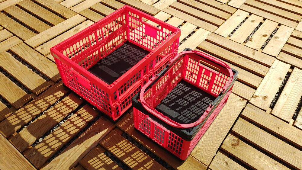 Caisses Pliables de Rangement &amp; Transport - Lot de 2 Bricolage