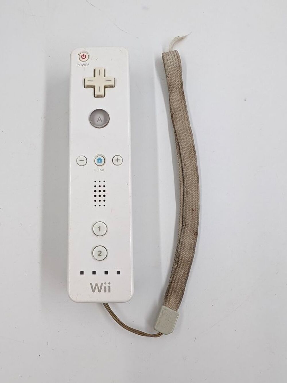 Accessoire Nintendo Wii manette blanche officielle Consoles et jeux vidéos