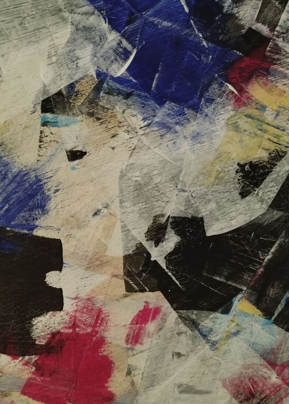 Tableau abstrait Décoration