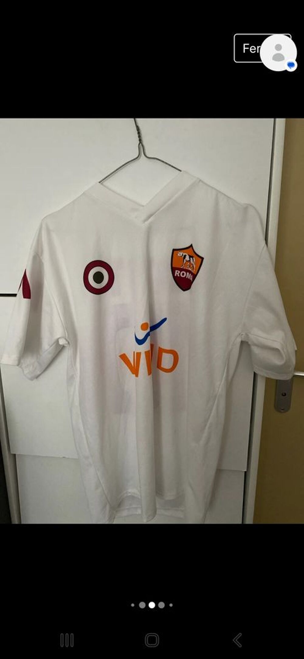MAILLOT DE FOOTBALL VINTAGE. 
Vêtements