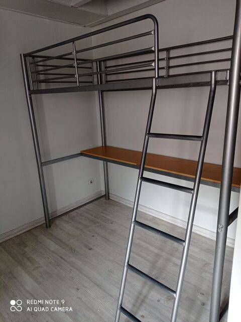 Lit mezzanine 1 personne 40 Saint-Laurent-de-la-Pre (17)