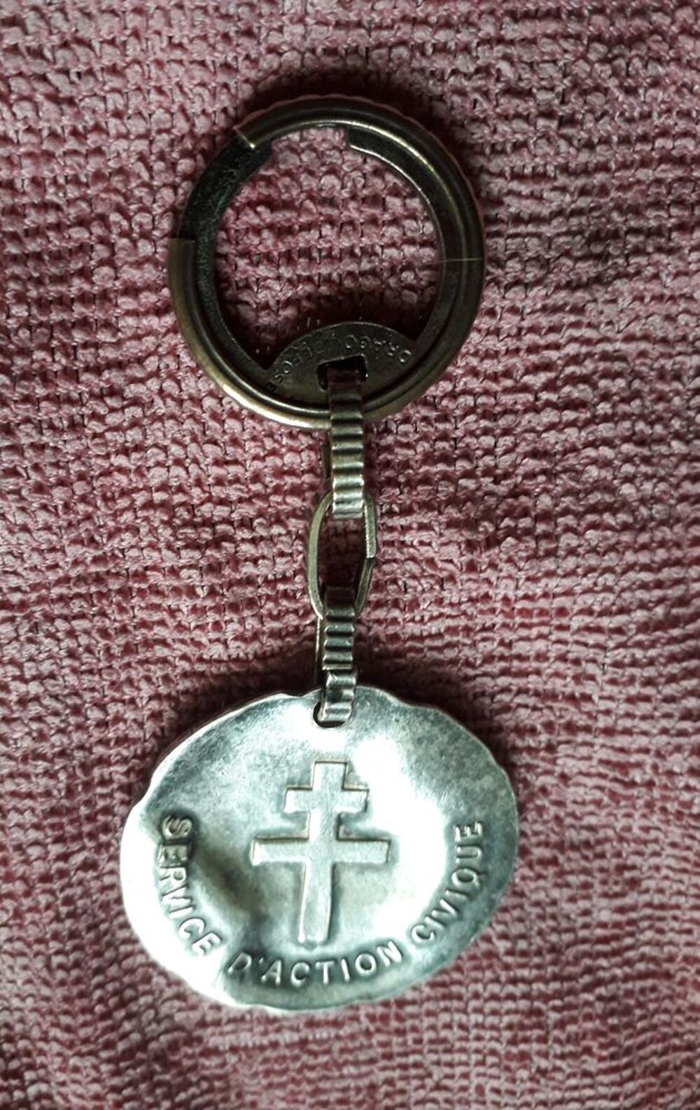 Porte-cl&eacute; de Charles de Gaulle ( S.A.C. ) 