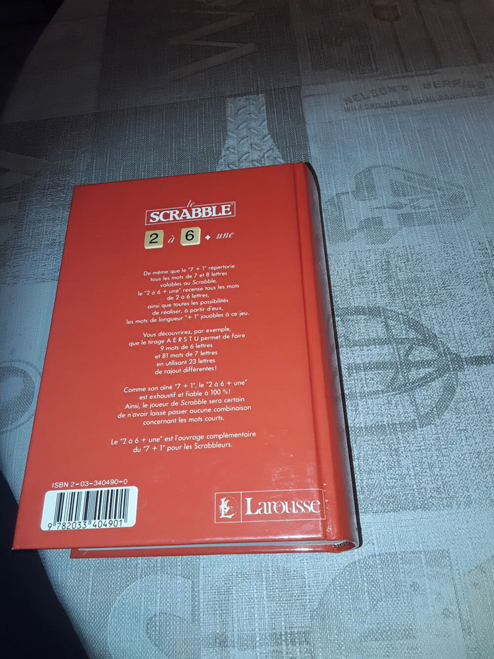Le Scrabble Larousse michel Pialat 2 &agrave; 6 Livres et BD