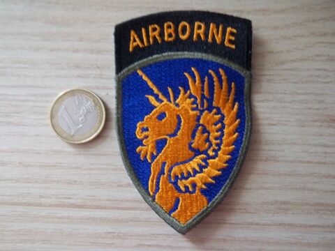 écusson militaire 13e Airborne division aéroportée US Valognes (50)