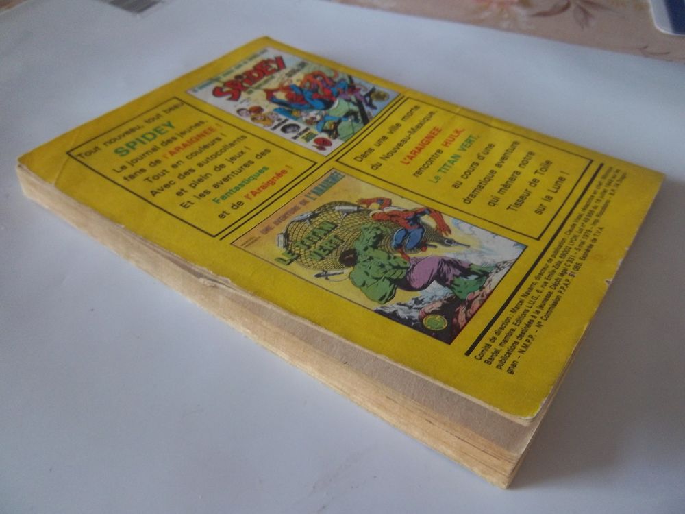 1979 bande dessin&eacute;e ZEMBLA n&deg;292 