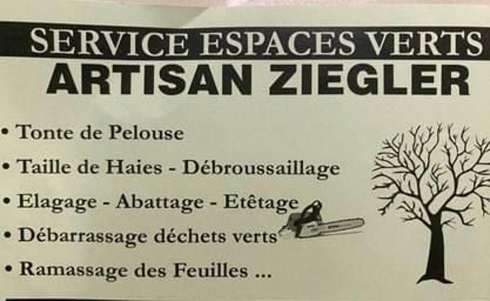   Cherche travail, entretien, espaces verts 