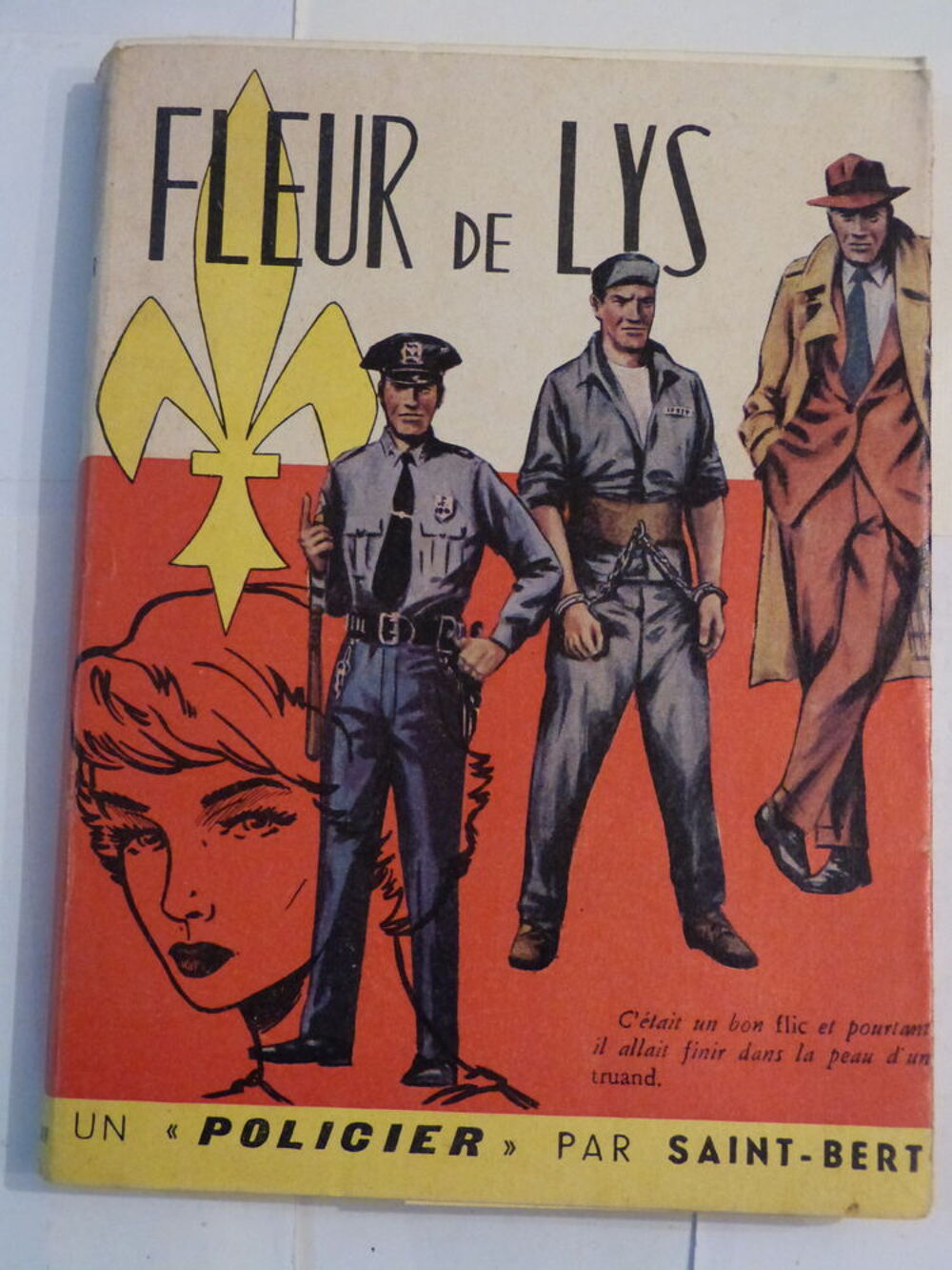 FLEUR DE LYS roman policier Par SAINT BERT Livres et BD