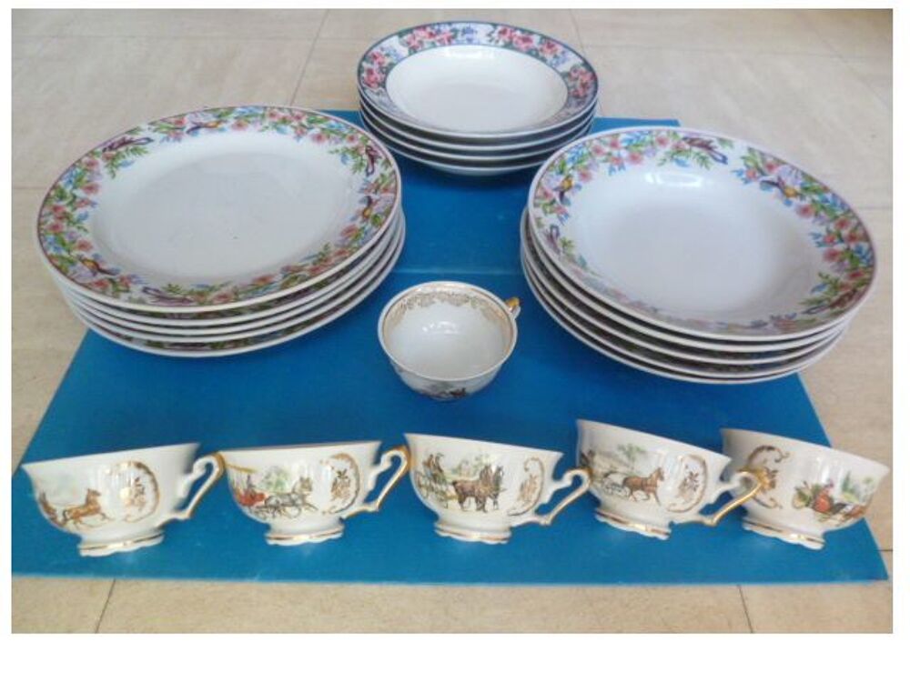 assiettes, tasses, coupes &agrave; fruits ....- zoe Dcoration