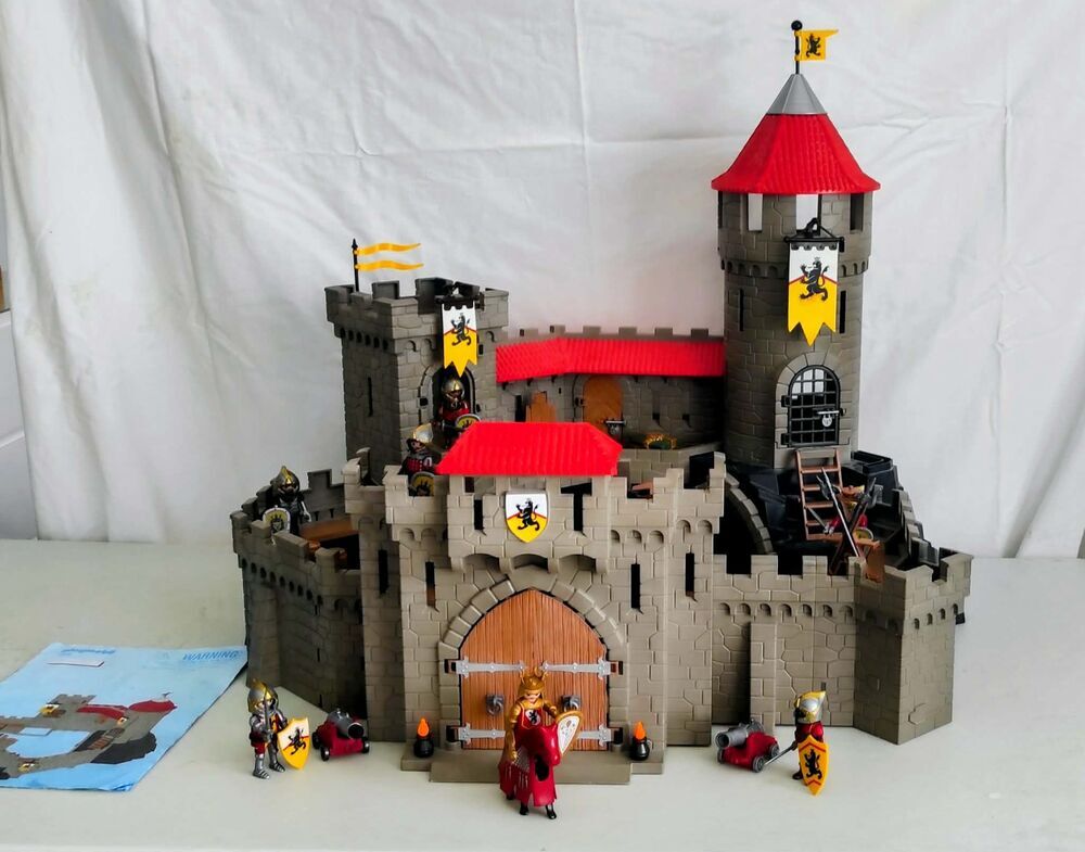 Playmobil grand ch&acirc;teau des chevaliers du Lion 4865 Jeux / jouets