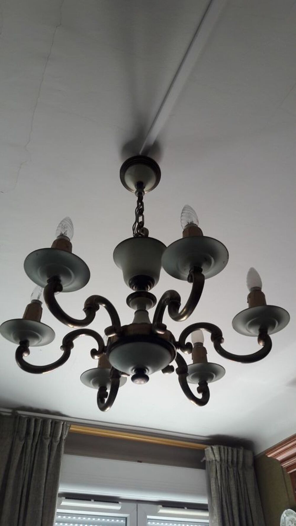LUSTRE BRONZE Décoration