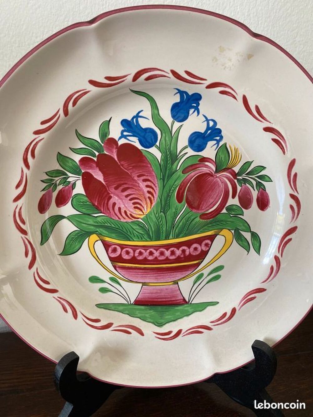 Assiettes St Cl&eacute;ment Décoration