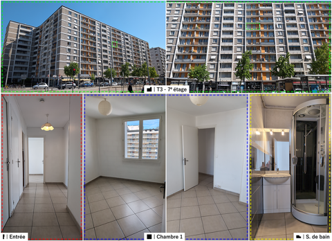   T3 - 69 m - Arrt Vallier / Catane Appartement - 3 pice(s) - 69 m
