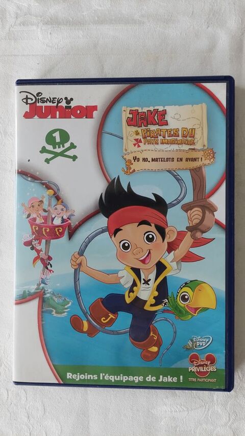 Jake et les pirates du pays imaginaire 1 en DVD 1 Roncq (59)