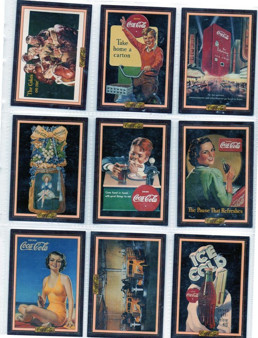 CARTES DE COLLECTION 