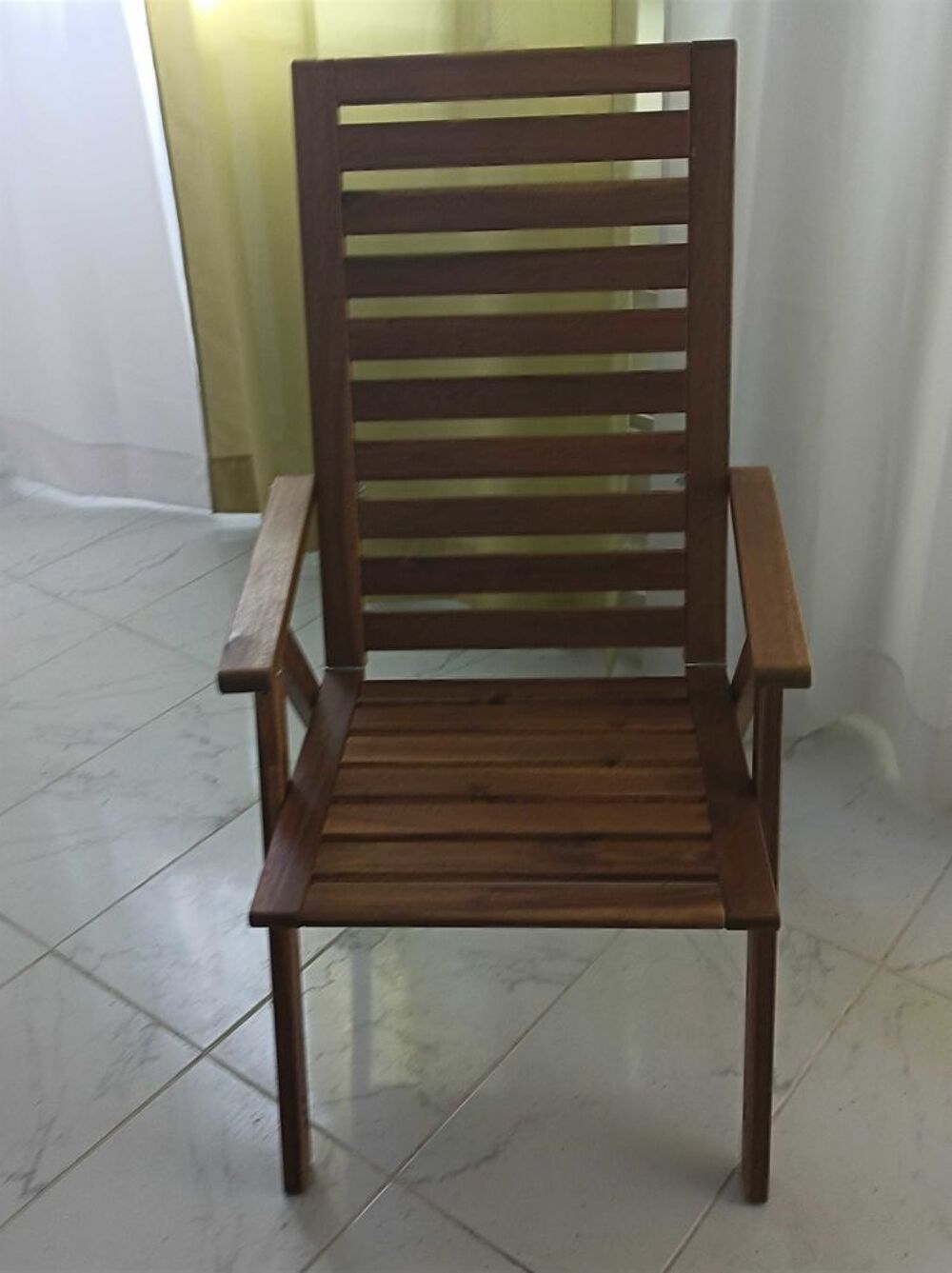 fauteuil bois pliable neuf Jardin